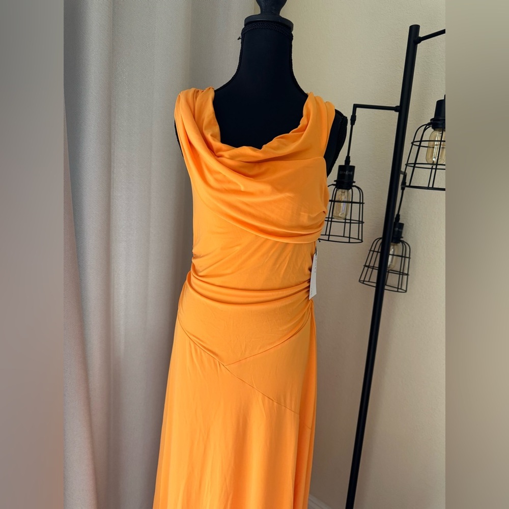 Bailey 44 Off-Shoulder Orange Maxi Dress - Picture 3 of 12